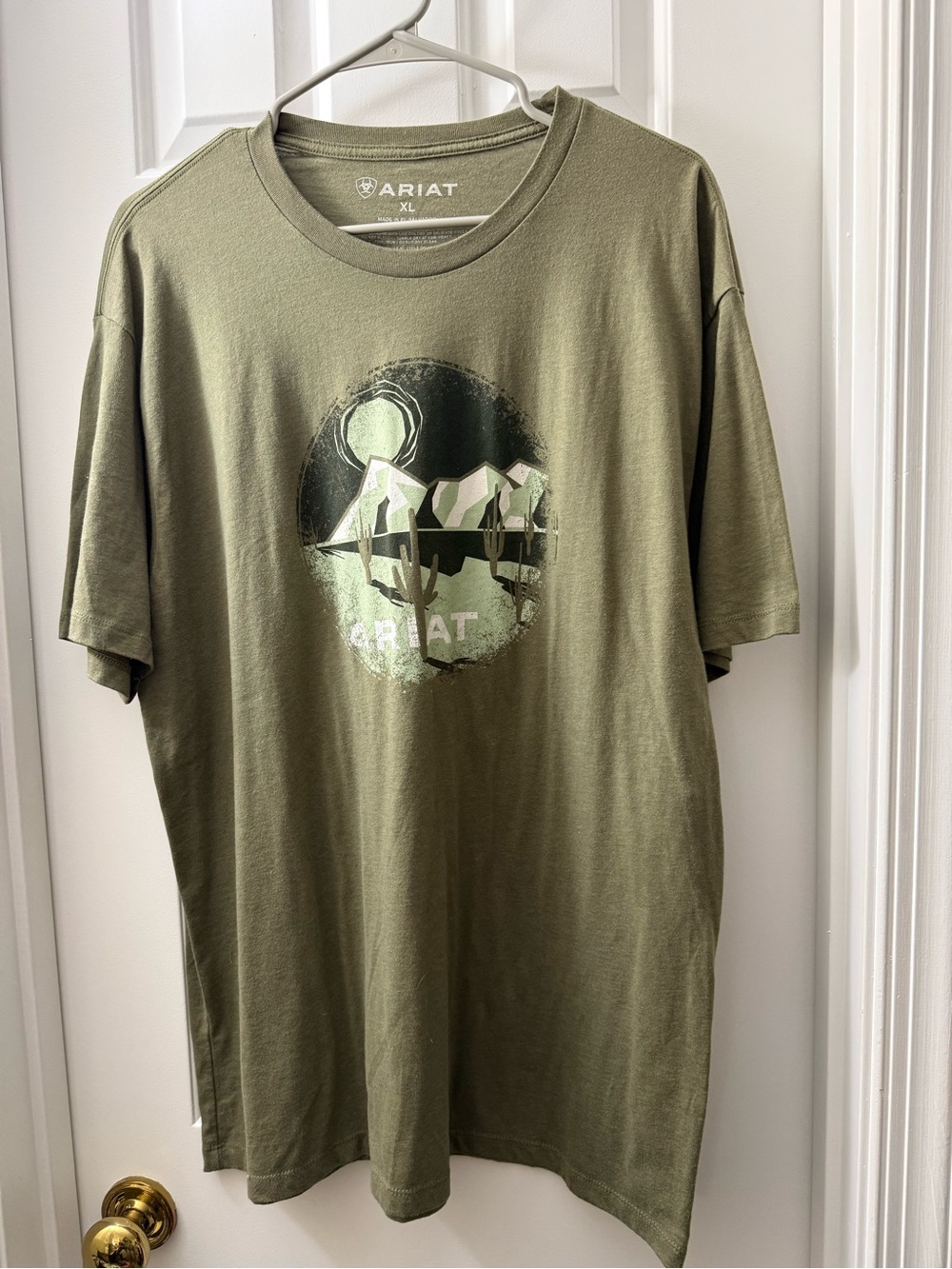 Women’s ariat olive green t-shirt